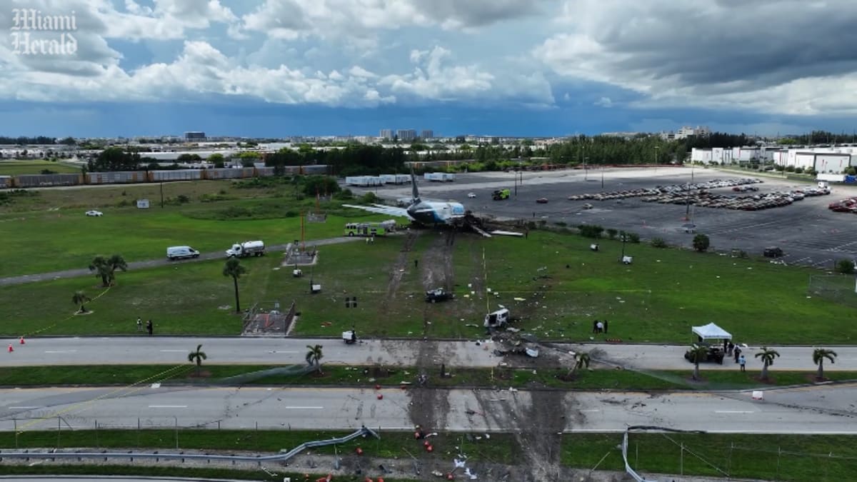 NTSB releases first report into deadly Amazon plane crash at Miami ...