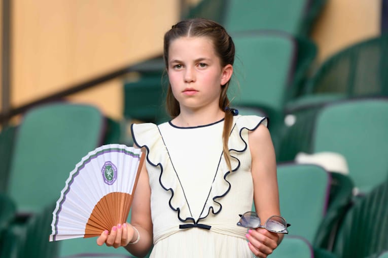 Princess Charlotte wore nail polish publicly for the first time&mdash;see her bold manicure
