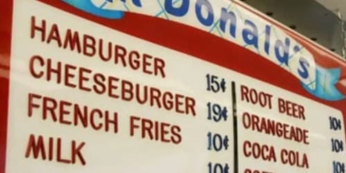 McDonald&rsquo;s through the decades: What they served the year you were born