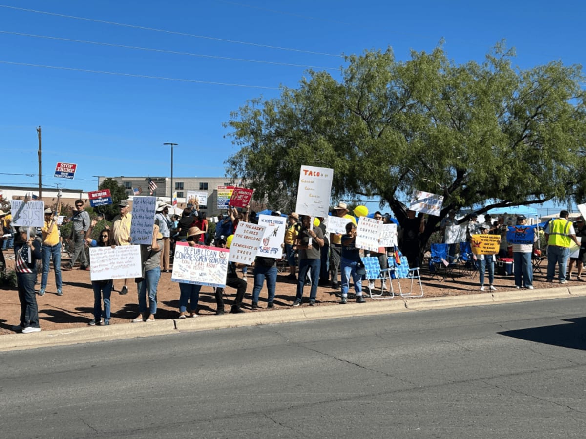 El Paso takes part in ‘No Kings’ protest this weekend - AOL
