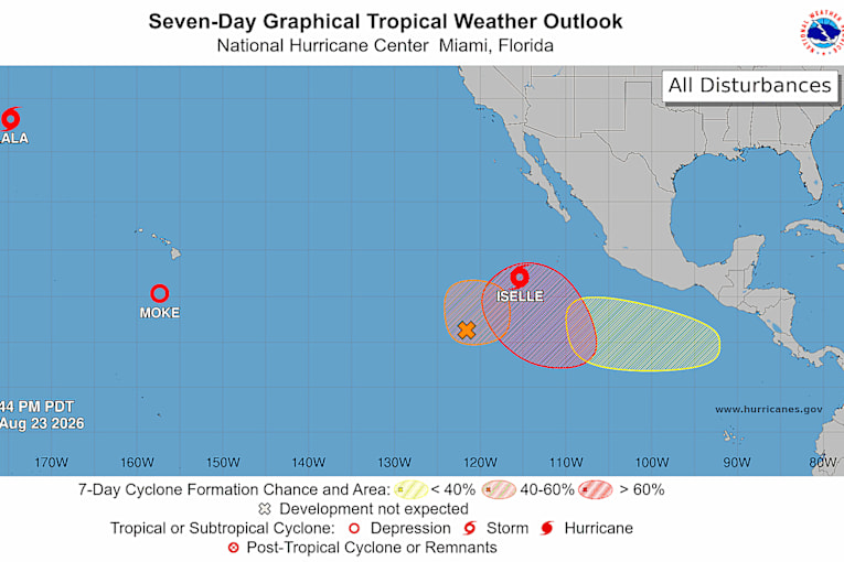 Hurricane forecasters track 9 systems across Atlantic, Pacific