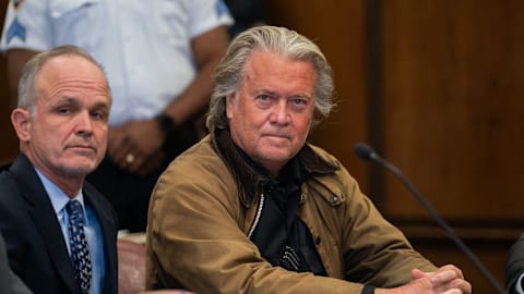 Judge declines to dismiss Steve Bannon's criminal contempt conviction