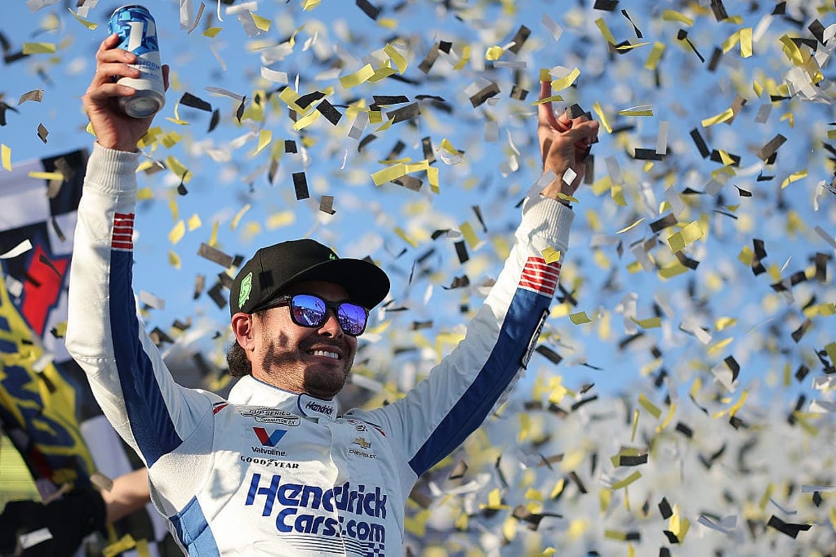 Angry Draftsman NASCAR takeaways: How did Kyle Larson just win that Talladega race? - AOL