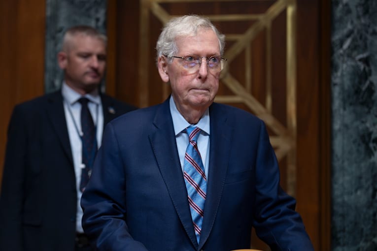 Senate Republican leaders say they've spoken to McConnell as he remains hospitalized