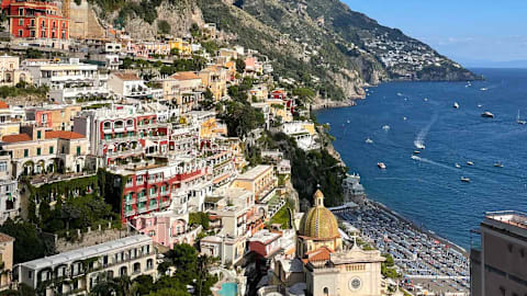 This cliffside Italian village was named the happiest place to travel in Europe