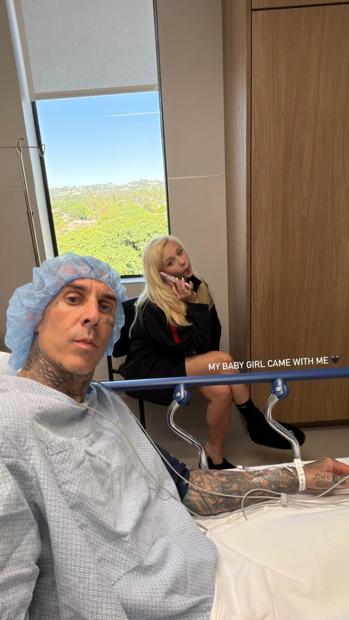Travis Barker Reveals Reason for Surgery After Sharing Hospital Photo With Wife Kourtney Kardashian