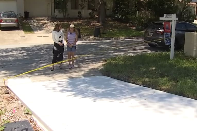Florida woman comes home to find her entire driveway missing, police blame Nigeria-linked scam