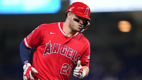 Mike Trout homers on birthday again, tying MLB record