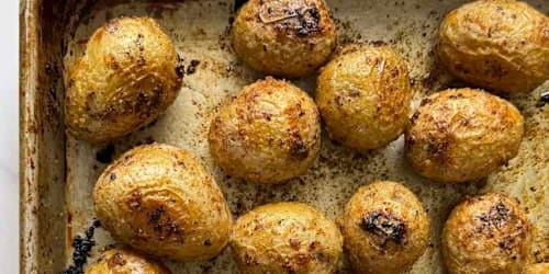 Not olive oil, not butter: The ingredient that makes roasted potatoes extra crispy