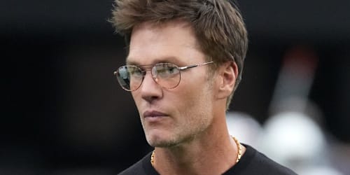 Tom Brady drops expletive on air after gruesome Jayden Daniels injury