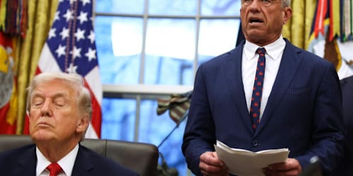 Trump signs order attempting to override CDC vaccine schedule and break up MMR shots for children