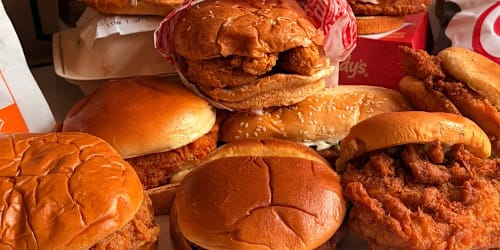 I tried 10 fast-food chicken sandwiches — this one was easily the best