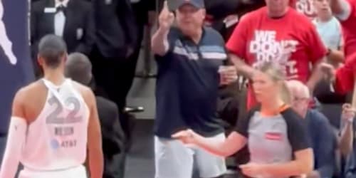 New footage shows the fan behavior that sparked an altercation with WNBA star A'ja Wilson
