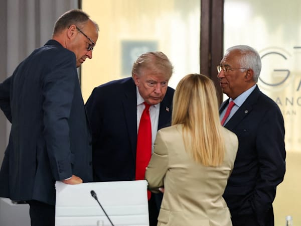 Trump, Italian PM Giorgia Meloni feud online over G7 photo