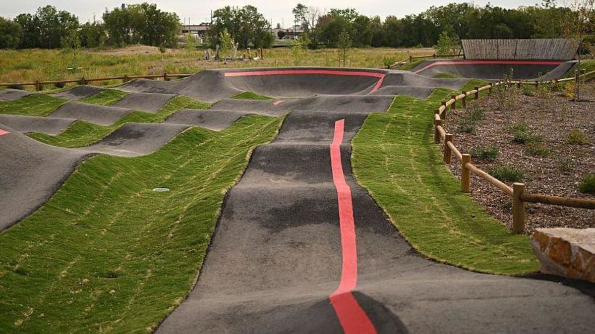 Views sought on track next to new skate park