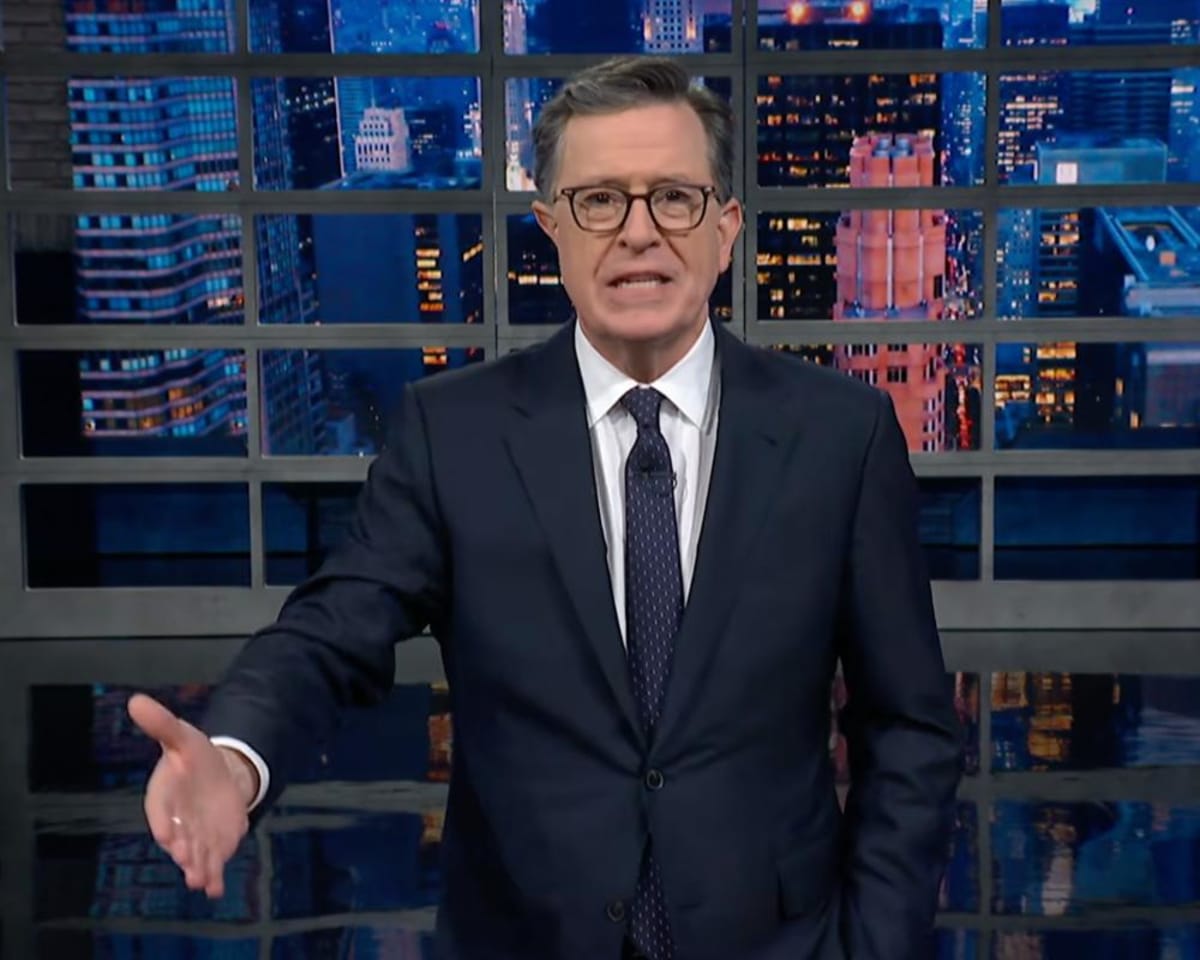 Trump Colbert Stephen Colbert on Trump tanking the US economy: ‘Experts call it the ...