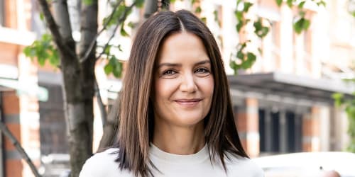 Why Katie Holmes' go-to flats are this fall's must-have