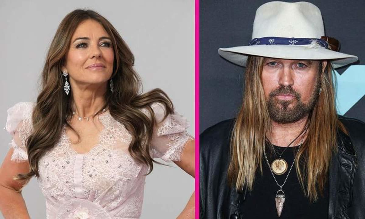Billy Ray Cyrus Shares Sweet Photo With Girlfriend Elizabeth Hurley as ...