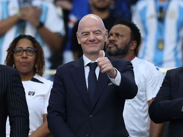 FIFA chief claps back at backlash for suspending Folarin Balogun's red card as he confirms Trump phone call