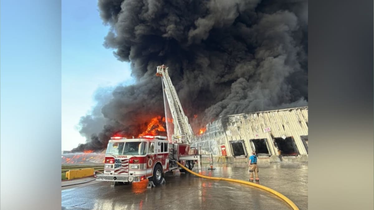 All Wood County fire departments respond to large structure fire - AOL