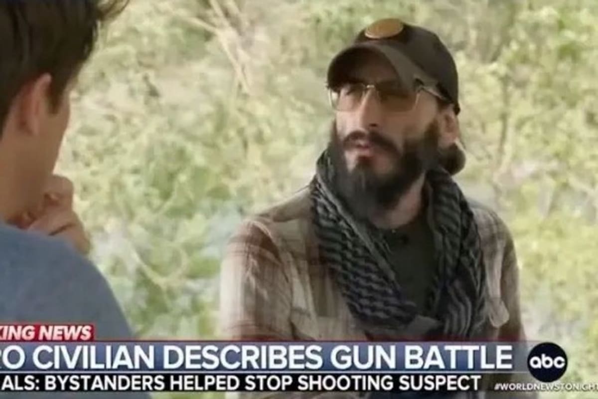 Crunbled Hero who returned fire at In-N-Out gunman describes moment shooter's ...