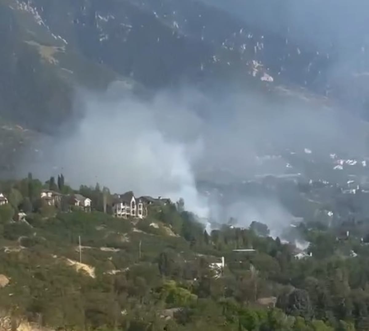 Sandy Fire Sandy brush fire forces temporary evacuations, caused by sparks from ...