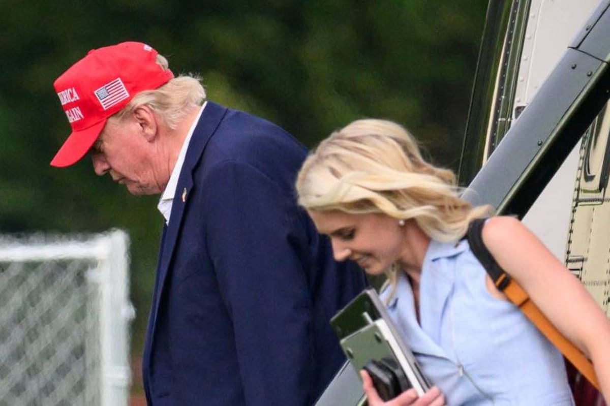 Donald Trump labeled 'gross' for 'sick' move with Natalie Harp while ...