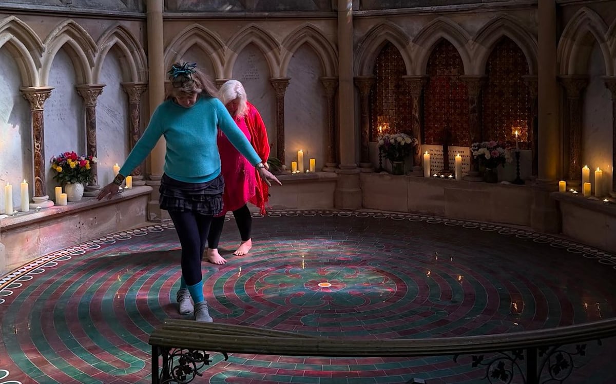 Public called on to decipher church's 'Da Vinci Code' labyrinth - AOL