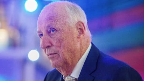 Norway's King Harald in 'very serious' condition, hundreds gather at palace
