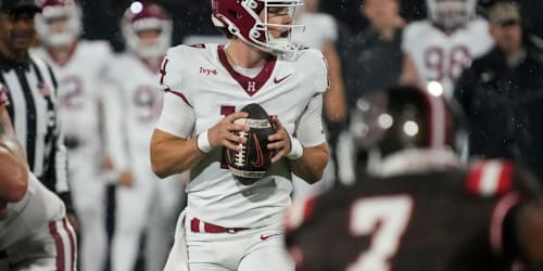 'Insane play.' Last-second Hail Mary lateral lifts Harvard to win vs. Colgate