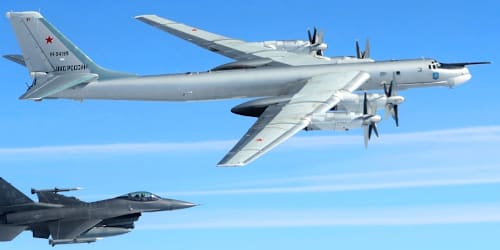 Russian long-range bomber crashes during training, killing 6 crew members