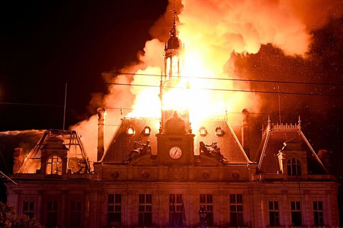 French cities face massive crackdown after riots rip through Paris , Marseille and Lyon