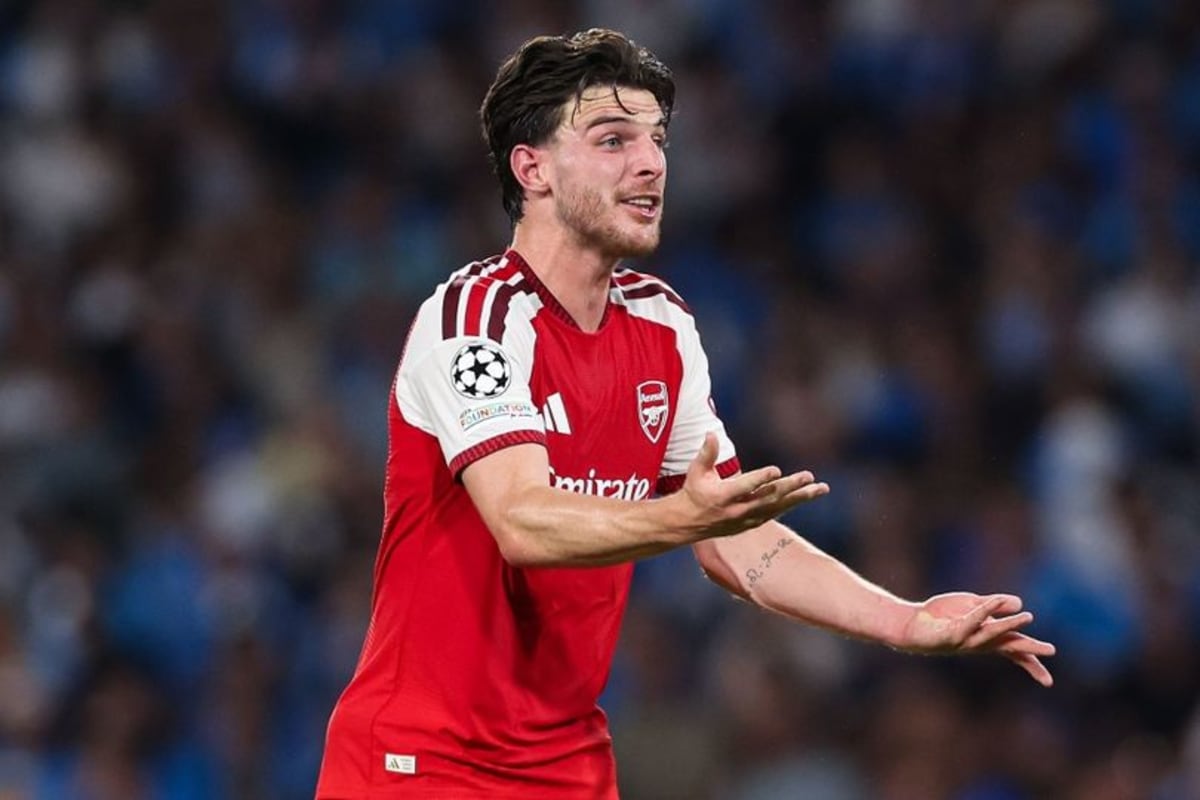 Arsenal Declen Rice Arsenal latest: Declan Rice snubs team-mates as 'rusty' star singled ...