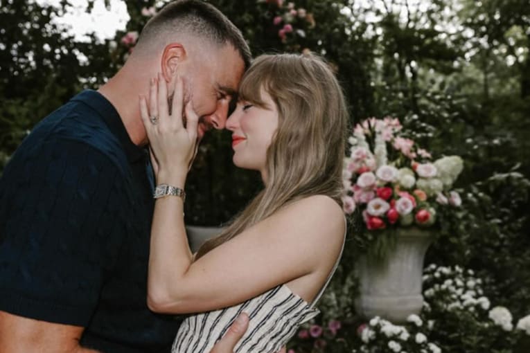 Revealed: Taylor Swift wore a Dior gown to marry Travis Kelce