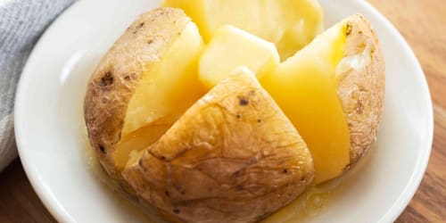 The simple trick that makes my baked potatoes extra crispy 