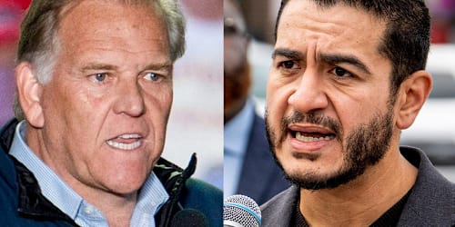 Sparks fly as Mike Rogers and Abdul El-Sayed face off in first Michigan Senate debate