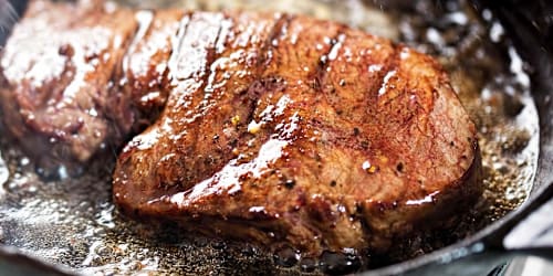 The best oil for cooking steak, according to a chef