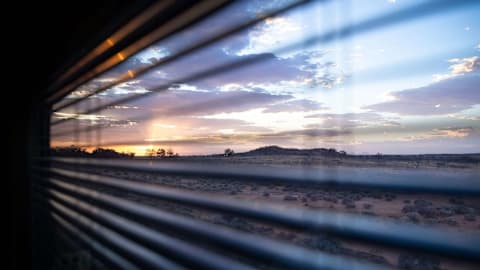 This 2,704-mile train across Australia is a luxury outback adventure
