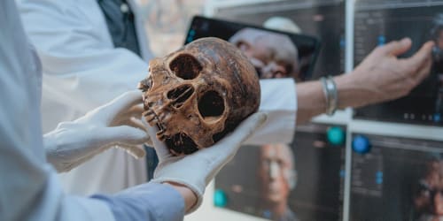 Face of earliest human seen for first time in 300,000 years