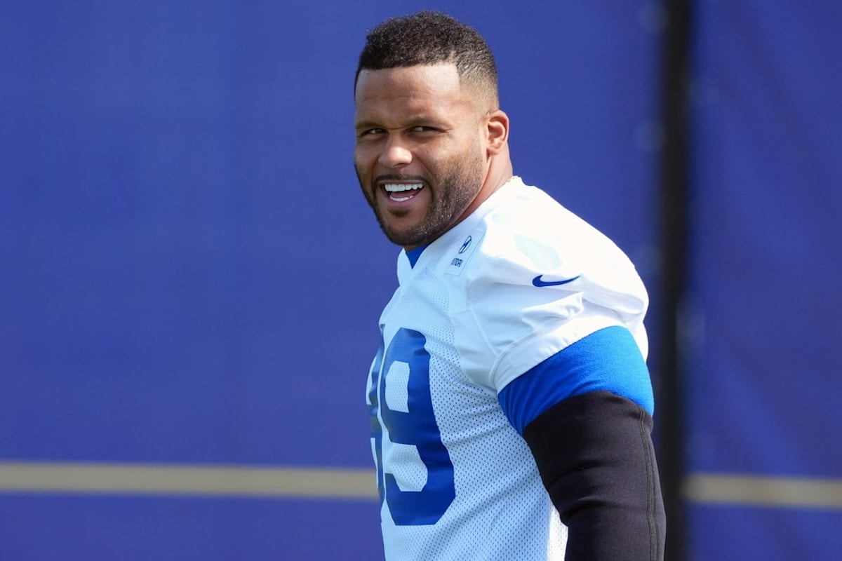 Aaron Donald's return spurs heavy action on Rams - AOL