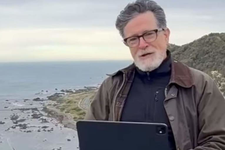 Stephen Colbert looks unrecognizable in rare appearance