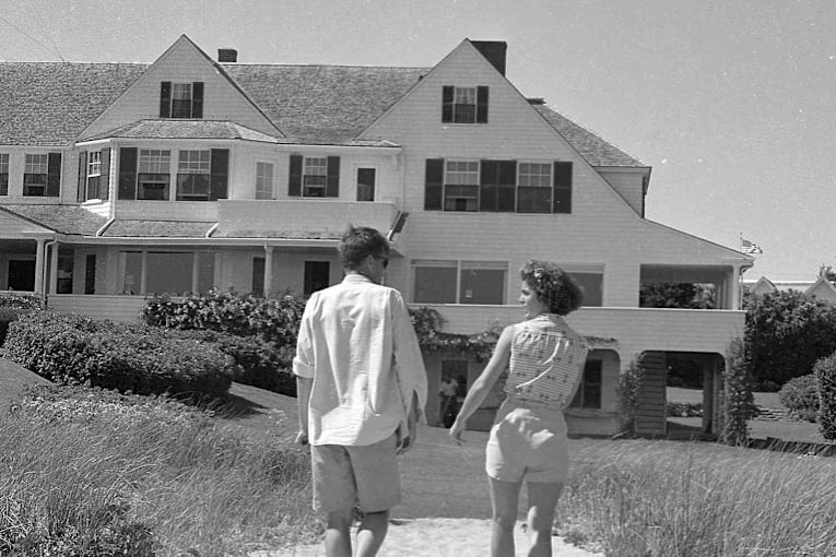 16 photos of the Kennedy family at their Hyannis Port compound through the years
