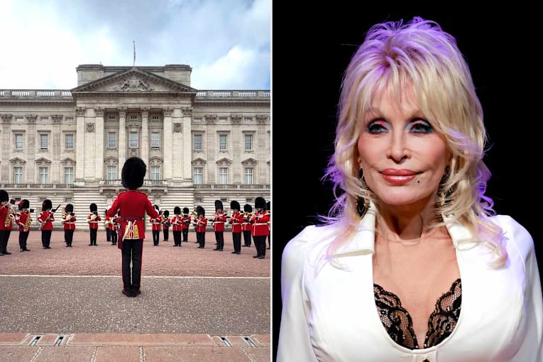 King Charles&rsquo; guard honors Dolly Parton with rendition of song &lsquo;9 to 5&rsquo;
