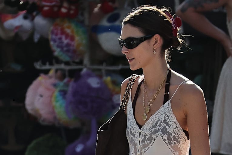 Vittoria Ceretti raises the bar on the errand-run uniform