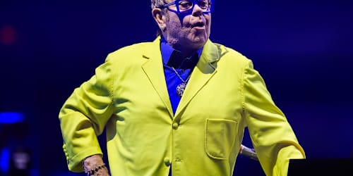 Elton John lets Prince Harry know exactly whose side he's on when it comes to the royal family row