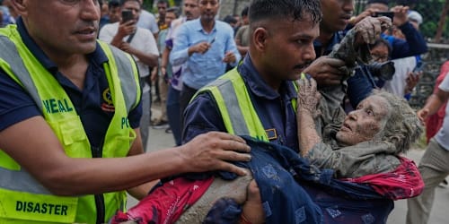 Catastrophic floods kill over 350 in Nepal and Tibet, with more than 1,300 missing