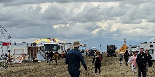 Burning Man attendee dies at festival