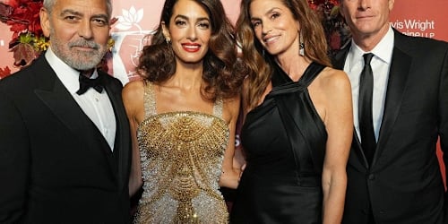 George Clooney rushes to Rande Gerber and Cindy Crawford's side after son Presley's death