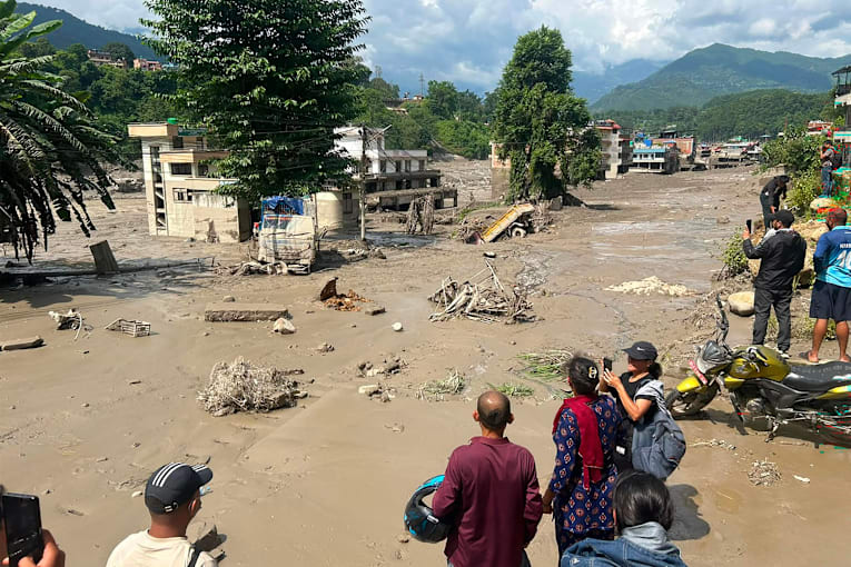 Scores killed, Americans among hundreds missing after Nepal flash floods