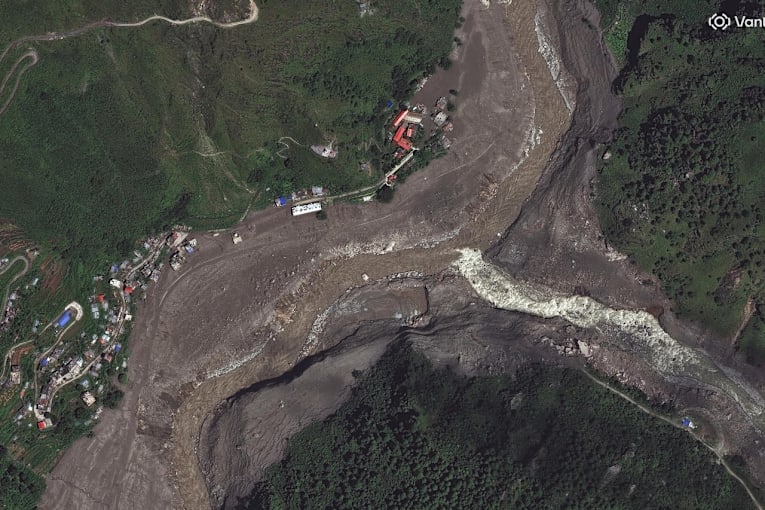 Before-and-after satellite photos of Nepal offer scientists more clues into cause of devastating floods